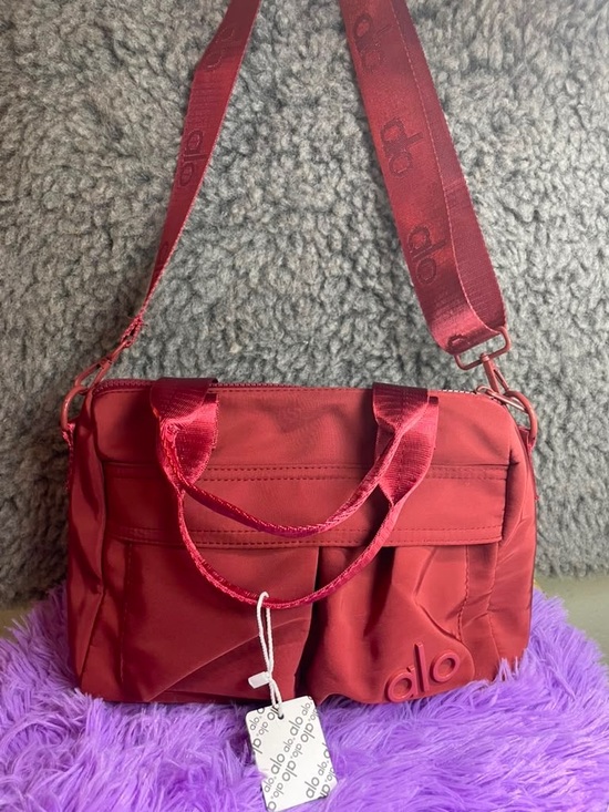 ALO Yoga Other - ALO Yoga Red Women’s Crossbody Tote Bag